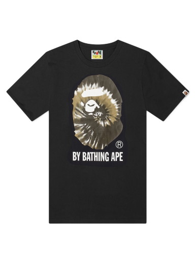 Póló BAPE A Bathing Ape Tie Dye By Bathing Ape Tee Fekete | 001TEI801025M-BLK