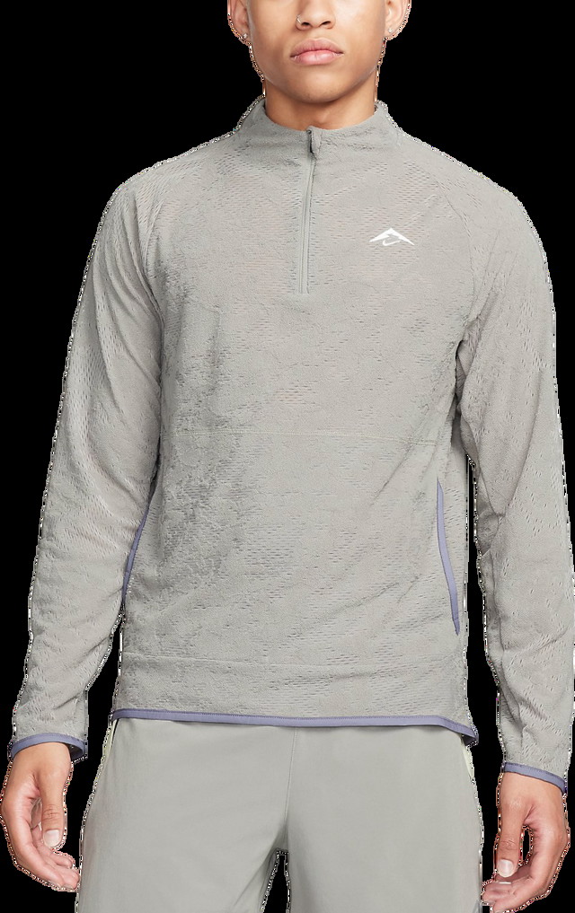 Pólóingek Nike M NK DF TRAIL MIDLAYER HZ Szürke | fb7535-053