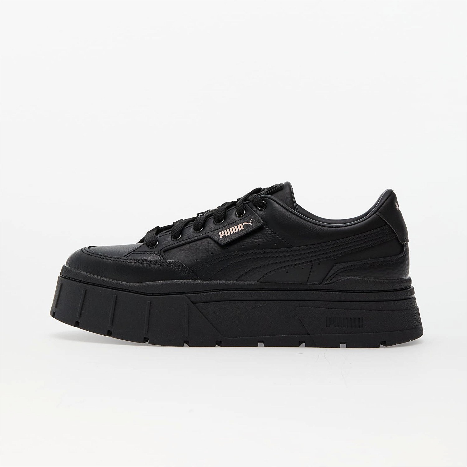 Sneakerek és cipők Puma Mayze Stack Leather W Fekete | 38441202, 0