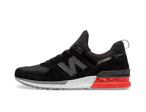 Sneakerek és cipők New Balance 574 Sport Black Red Fekete | MS574AB