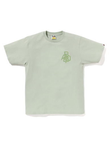 Póló BAPE Pigment Logo Tee Zöld | 1J30-110-056