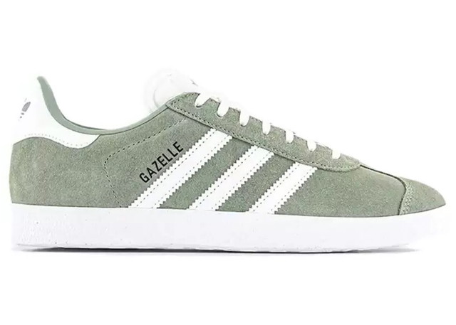 Sneakerek és cipők adidas Originals adidas Gazelle Silver Green (Women's) Szürke | IG5790