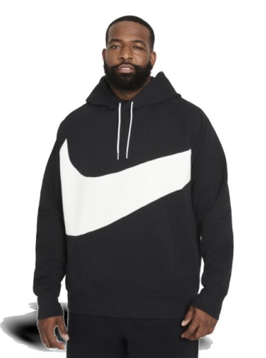 Sweatshirt Nike Sportswear Swoosh Tech Fleece Pullover Hoodie Fekete | DD8222-010