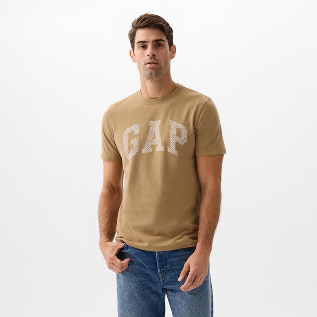 Póló GAP Graphic Logo Tee Perfect Khaki Zöld | 866680-01