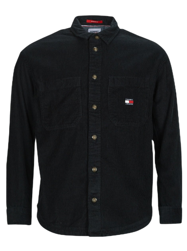 Ing Tommy Hilfiger CASUAL CORDUROY OVERSHIRT Fekete | DM0DM16600-BDS