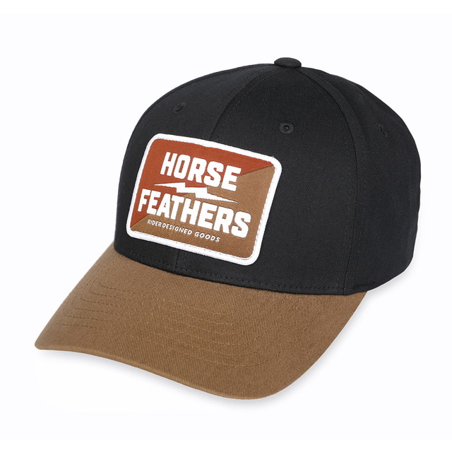 Kupakok Horsefeathers Cap Vark Cap Black Fekete | AM226A