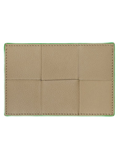 Pénztárca Bottega Veneta Credit Card Case Bézs | 649597 V1Q74