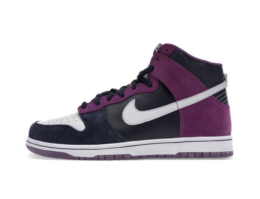 Sneakerek és cipők Nike SB SB Dunk High Dark Obsidian Metallic Platinum Orgona | 305050-401