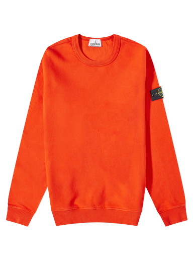 Pulóver Stone Island Garment Dyed Crewneck 
Piros | 7915624-V0037