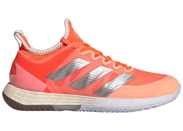 Sneakerek és cipők adidas Performance Adizero Ubersonic 4 Solar Orange Taupe Met. Ecru Tint (Women's) Rózsaszín | HQ8392