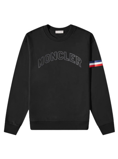 Sweatshirt Moncler Arch Logo Crew Sweat Fekete | 8G000-05-899WC-999