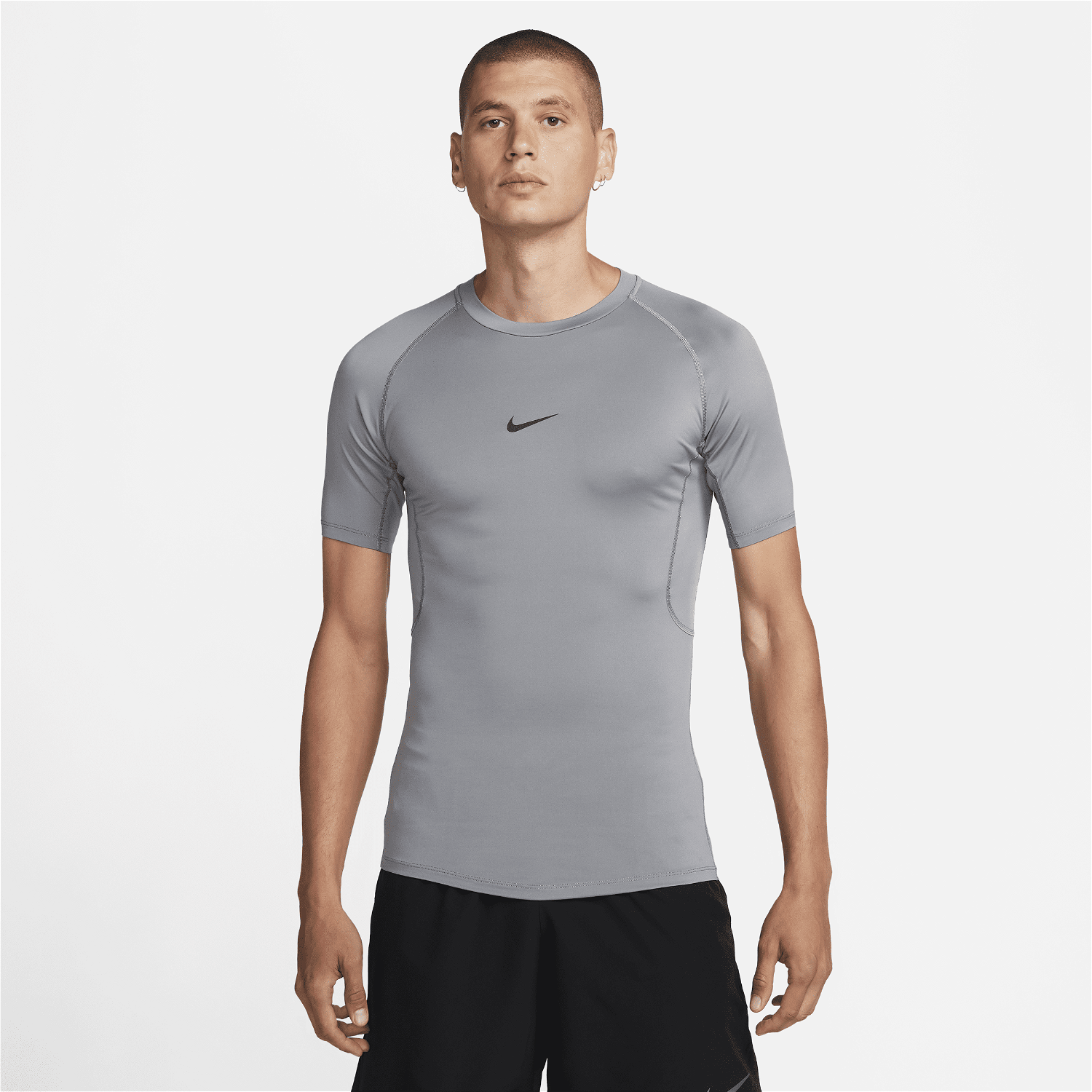 Póló Nike fitness Dri-FIT Pro Szürke | FB7932-084, 0