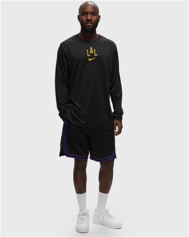 Rövidnadrág Nike Dri-FIT NBA Swingman Los Angeles Lakers City Edition Fekete | DX8706-010, 4