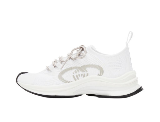 Sneakerek és cipők Gucci Run Low-Top Sneakers 'White' Fehér | 680902 USM10