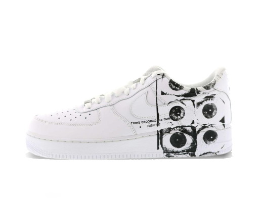 Sneakerek és cipők Nike Air Force 1 Low Supreme Comme des Garcons Shirt Fehér | 923044-100
