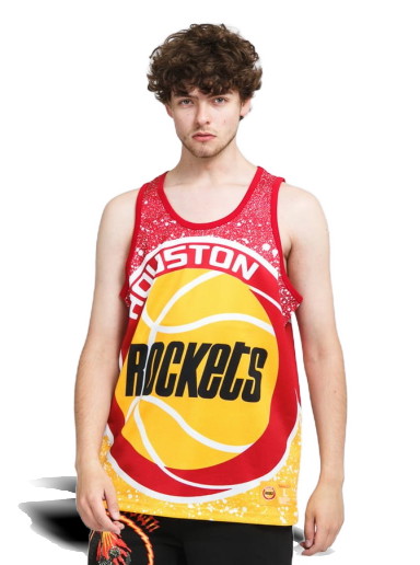 Sportmezek Mitchell & Ness NBA Jumbotron Mesh Tank Rockets Többszínű | 072171