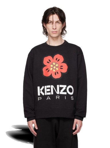 Pulóver KENZO Paris Boke Flower Fekete | FD55SW4454ME