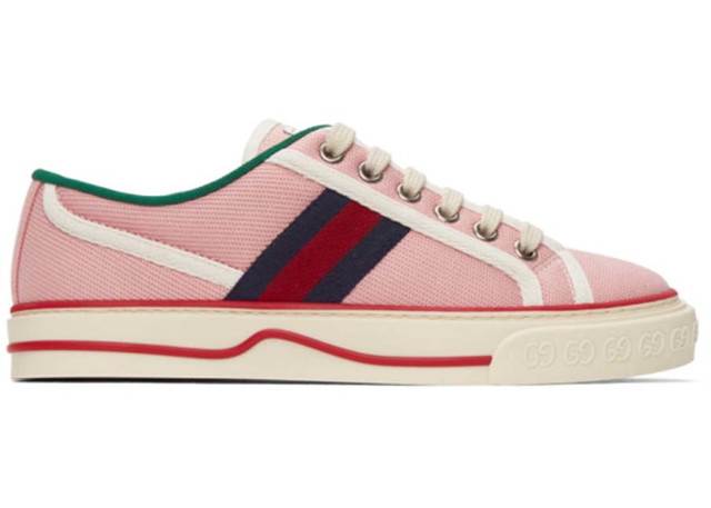 Sneakerek és cipők Gucci Tennis 1977 Pink (Women's) Bézs | 634161 GZO30 5874
