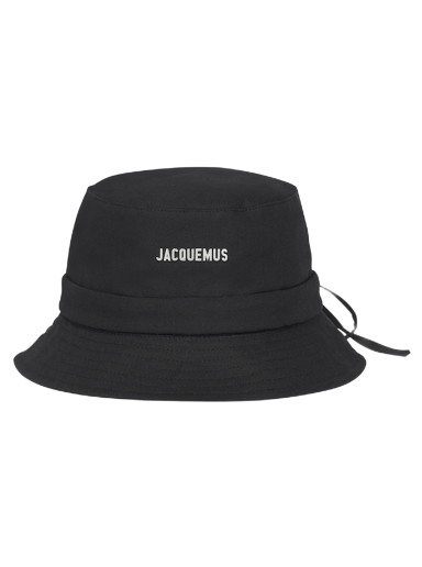 Kalapok Jacquemus Le Bob Gadjo Bucket Hat Fekete | 213AC001 5001 990