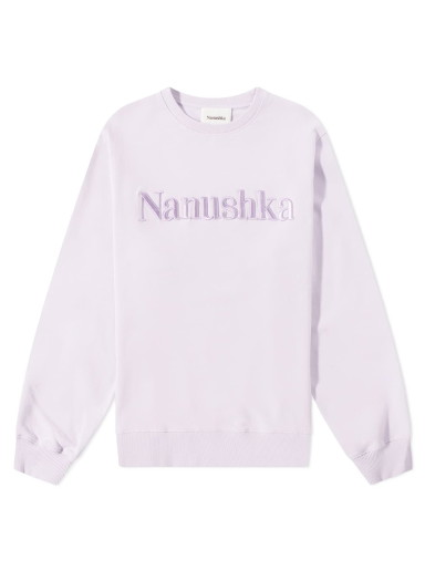 Sweatshirt Nanushka Remy Logo Crew Sweat Orgona | NU22SSSW00643