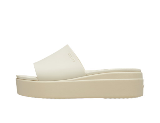 Sneakerek és cipők Crocs Brooklyn Slides W Bézs | 208728-2Y2