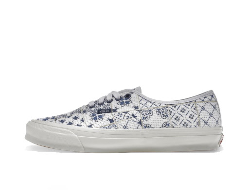 Sneakerek és cipők Vans OG Authentic LX Kith Azulejo Tile Fehér | VN0A4BV9WHT