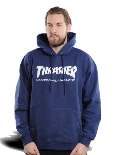 Sweatshirt Thrasher Skate Mag Hoody Sötétkék | 017223