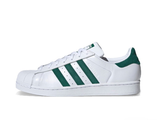 Sneakerek és cipők adidas Originals Superstar White Collegiate Green Fehér | EE4473
