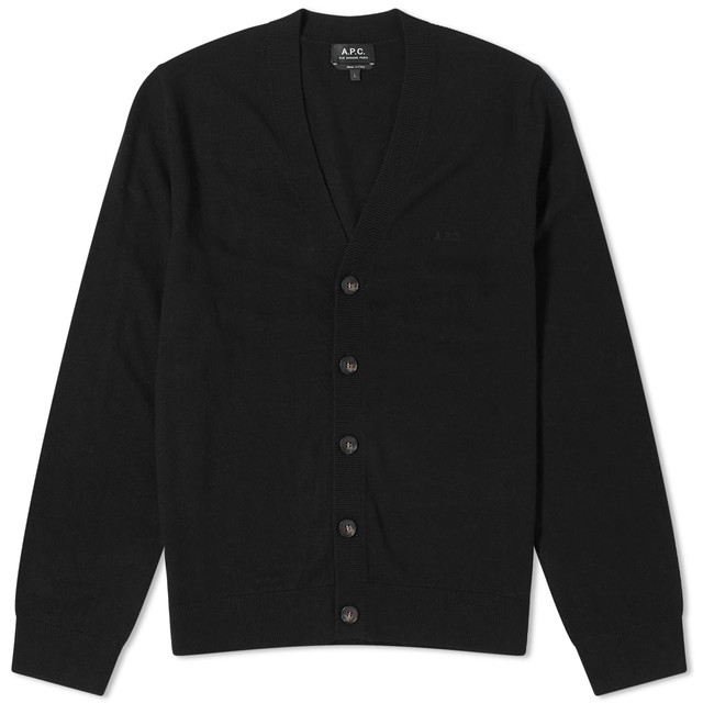 Pulóver A.P.C. Joe Cardigan Fekete | WVBBY-H22248-LZZ