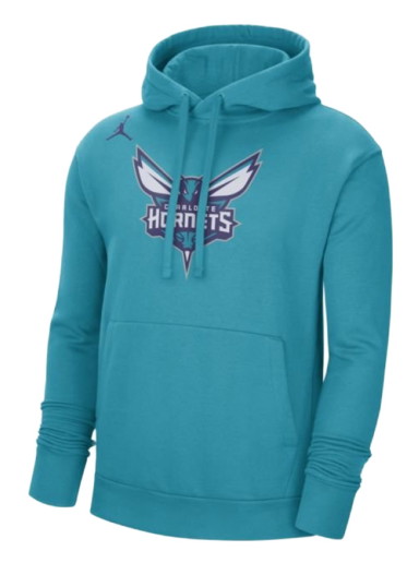 Sweatshirt Jordan Charlotte Hornets Fleece Pullover Hoodie Kék | DN8624-415