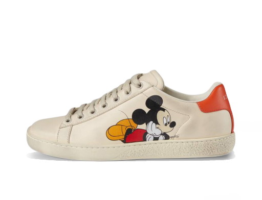 Sneakerek és cipők Gucci Ace x Disney Ivory (W) Bézs | _602129 AYO70 9591