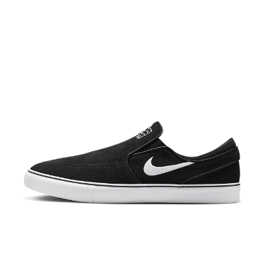 Sneakerek és cipők Nike SB Stefan Janoski+ Slip Black White Fekete | FN5893-001, 4