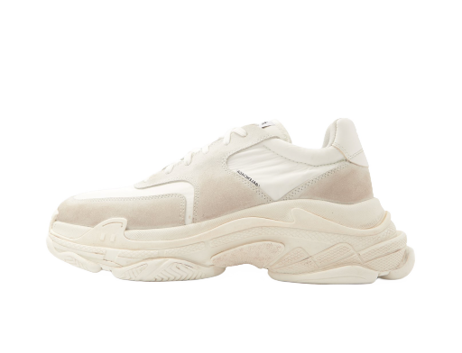 Sneakerek és cipők Balenciaga Triple S White Ecru Bézs | 506346 W09T1 9000