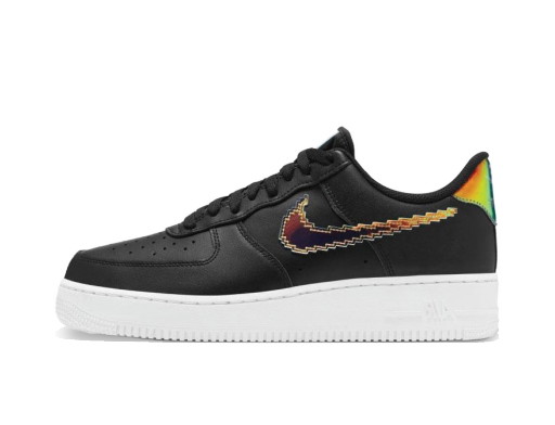 Sneakerek és cipők Nike Air Force 1 Low '07 LV8 Iridescent Pixel Swoosh Black Fekete | CV1699-002