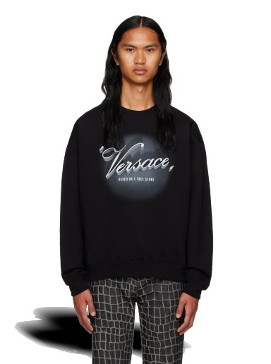 Sweatshirt Versace Film Titles Fekete | 1012570_1A09069