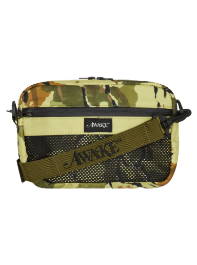 Válltáskák Awake NY Canvas Logo Messenger Bag Zöld | AWK-SP23-AC002  GRE