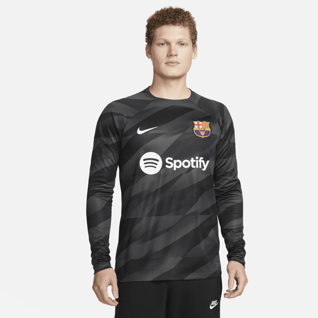 Sportmezek Nike Dri-FIT FC Barcelona Stadium Jersey 2023/24 Fekete | DX2635-061