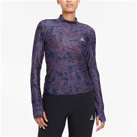 Dri-FIT ADV "Crater Lookout" Cropped All-over Print Top