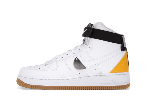 Sneakerek és cipők Nike Air Force 1 High NBA White University Gold Fehér | CT2306-101