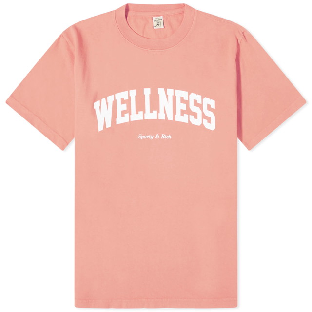 Póló Sporty & Rich Wellness Ivy T-Shirt Rózsaszín | TS881SM