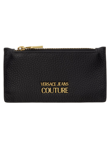 Pénztárca Versace Jeans Couture Logo Card Holder Fekete | E74YA5PA3 EZP114