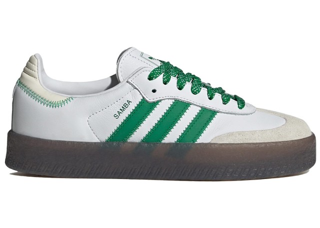 Sneakerek és cipők adidas Originals Sambae Cloud White Green W Fehér | IE9105