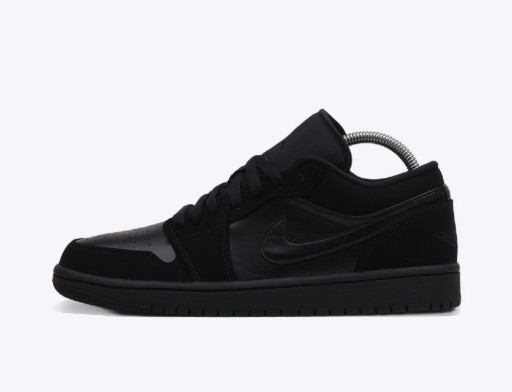 Korlátozott példányszámban Jordan Air Jordan 1 Retro Low "Triple Black" Fekete | 553558-025