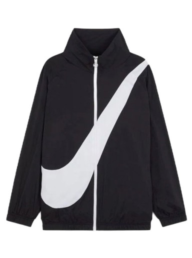 Dzsekik Nike Sportswear Swoosh Woven Jacket Fekete | BV3685-011