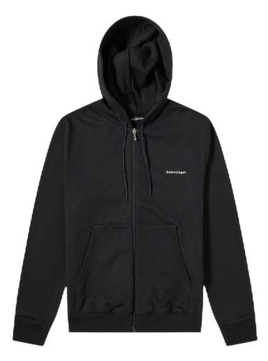 Sweatshirt Balenciaga Copyright Logo Zipped Hoodie Fekete | 508189TYK531000