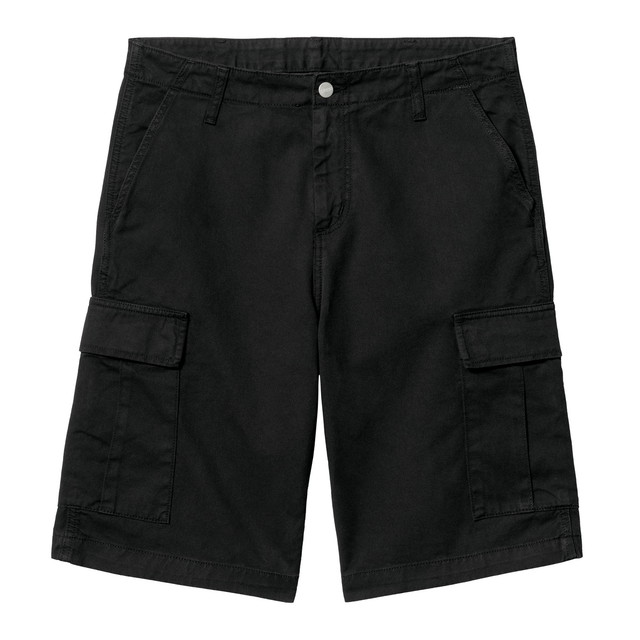 Rövidnadrág Carhartt WIP Regular Cargo Short Fekete | I031517_89_GD