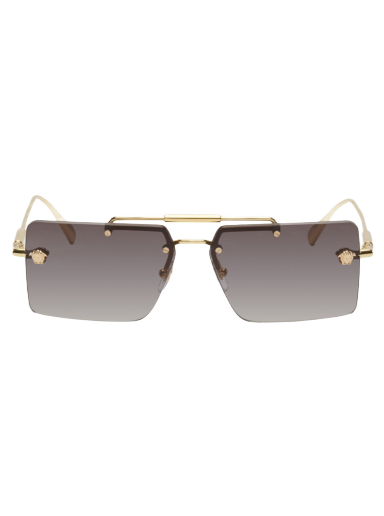 Napszemüveg Versace Rimless Sunglasses Bézs | 0VE2245 10028G