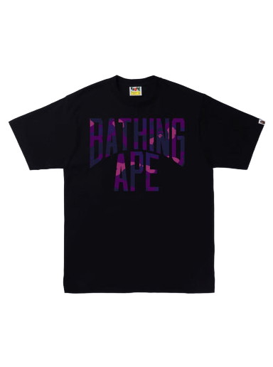 Póló BAPE Color Camo NYC Logo Tee Fekete | 1I30-110-015