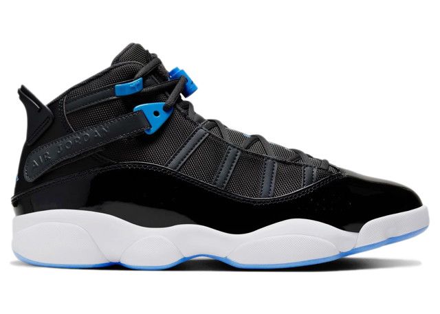 Sneakerek és cipők Jordan Jordan 6 Rings Anthracite University Blue Fekete | 322992-041