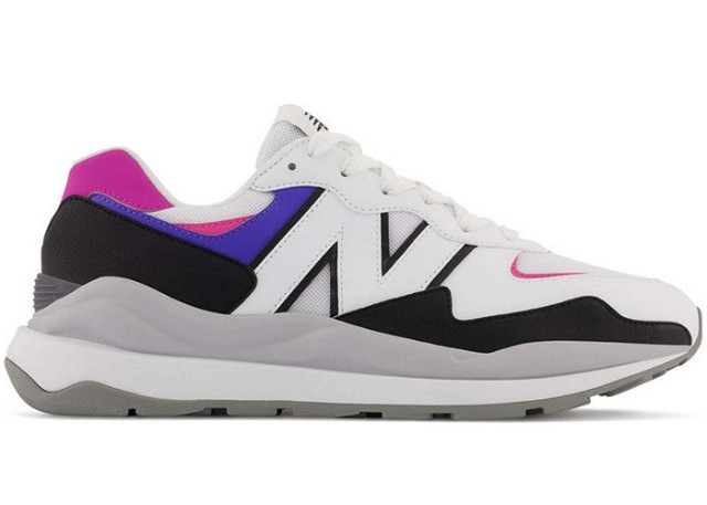 Sneakerek és cipők New Balance 57/40 White Black Purple Pink Többszínű | M5740RRB